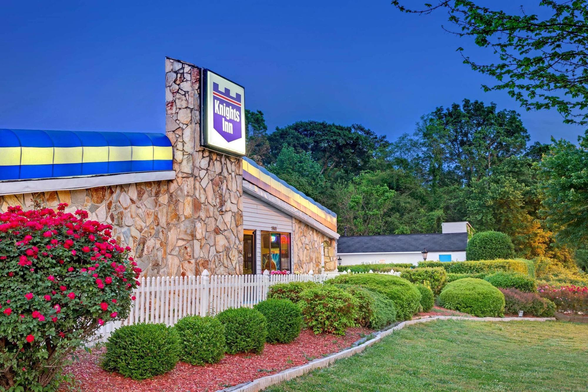 Knights Inn Charlotte South Pineville Bagian luar foto